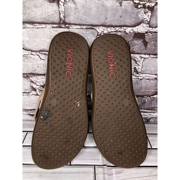 Vionic Orthopedic Tide Pink Synthetic Casual Slides Sandals Women Sz 10M US/42EU - Picture 15 of 16